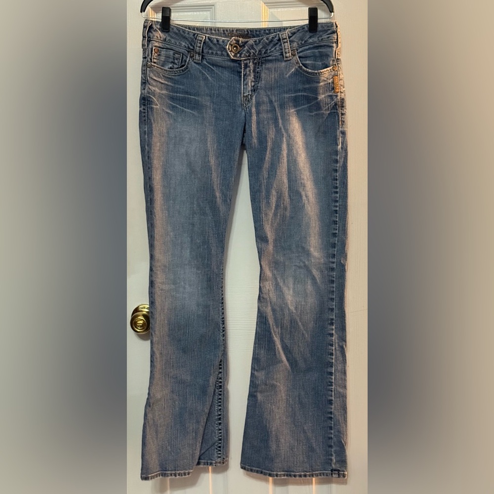 Silver Low Rise Tuesday Jeans